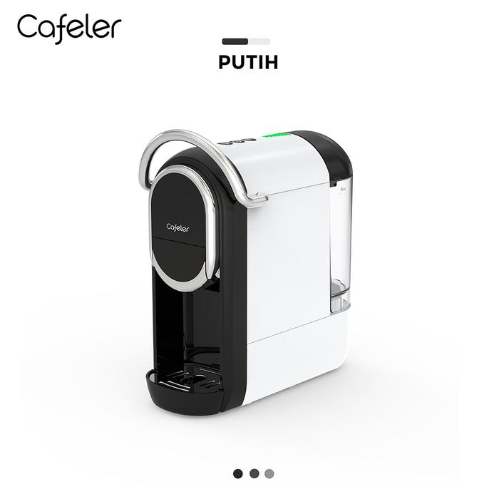 Gambar Cafeler Mesin Kopi Multi Kapsul 3IN1 Ekstraksi Dingin / Hangat 7 Level Water Volume Capsule Coffee Maker 19Bar - White dari Cafeler undefined Tokopedia