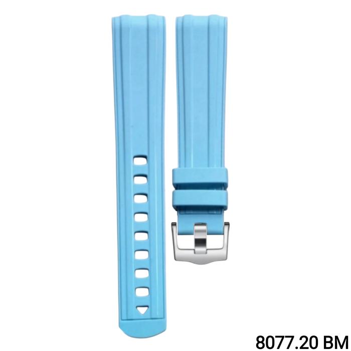 Gambar Tali Jam Tangan 20 MM Rubber Curve End Diver Watch Strap 8077.20 - 8077.20 BM dari Watch Band N strap undefined Tokopedia