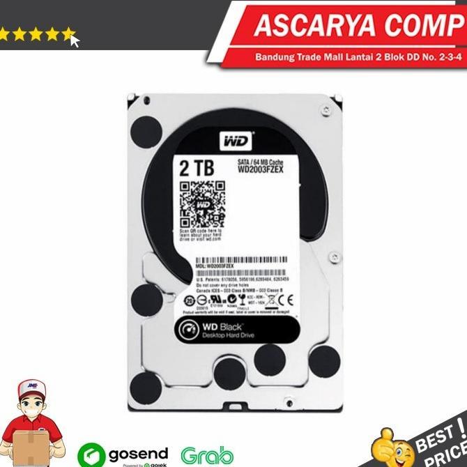 Gambar Cuci Gudang Western Digital Caviar Black 2Tb Harddisk Internal / Hdd Wd Black 2Tb dari BelanjaBYTA undefined Tokopedia