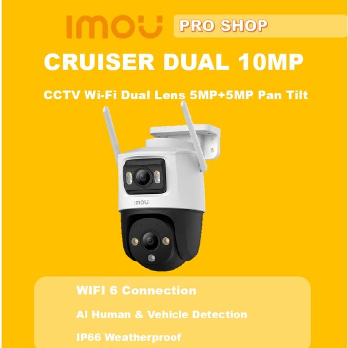 Jual CCTV WiFi outdoor IMOU Cruiser Dual Lens 8MP 5MP 3MP PTZ dual