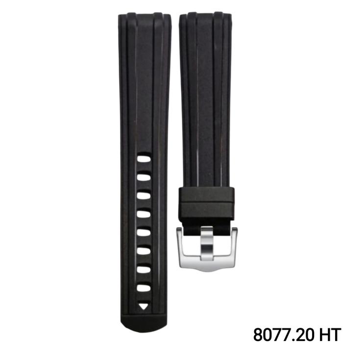 Gambar Tali Jam Tangan 20 MM Rubber Curve End Diver Watch Strap 8077.20 - 8077.20 HT dari Watch Band N strap undefined Tokopedia