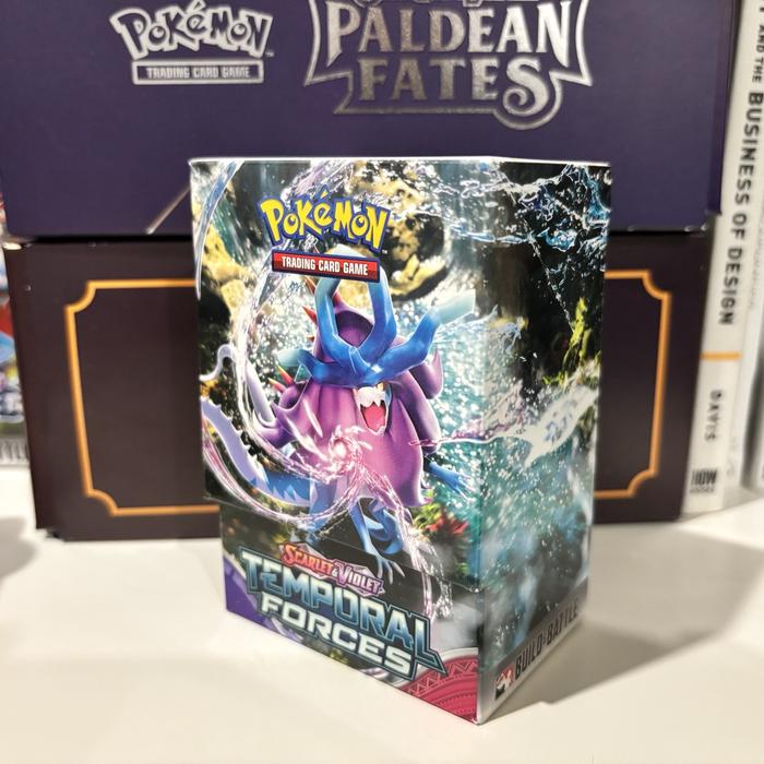 Gambar Deck Card Storage Box | Kotak Penyimpanan Kartu Pokemon Set Pokemon TCG English Dari Booster Bundle - Temporal Forces dari GeekingOut undefined Tokopedia