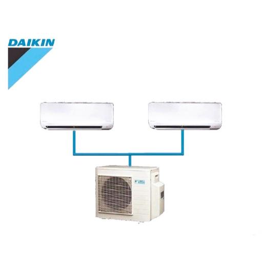 Gambar AC DAIKIN MULTI S 2 KONEKSI OUTDOOR 2 PK TYPE MKC50 INDOOR 1/2PK+1PK (MEDAN) - UNIT ONLY dari PASAR ELEKTRONIK MEDAN undefined Tokopedia