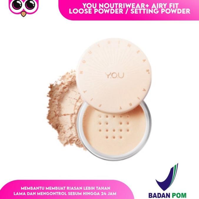 Gambar TERBARU YOU NOUTRIWEAR+ AIRY FIT LOOSE POWDER / SETTING POWDER / BEDAK TABUR - NATURAL BUFF dari CV sumijah undefined Tokopedia