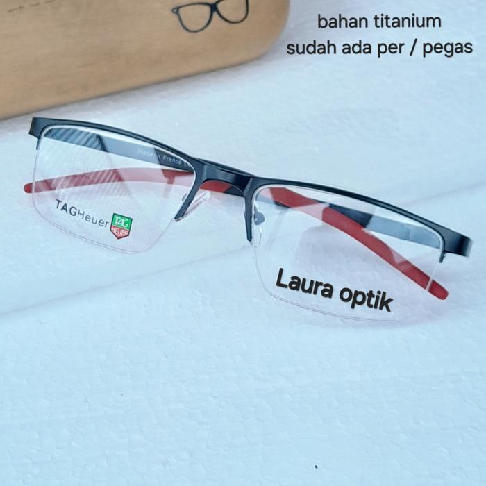 Gambar kacamata 3 in 1 untuk min cyilinder dan plus lensa bluray photocromic dari Laura Optical undefined Tokopedia