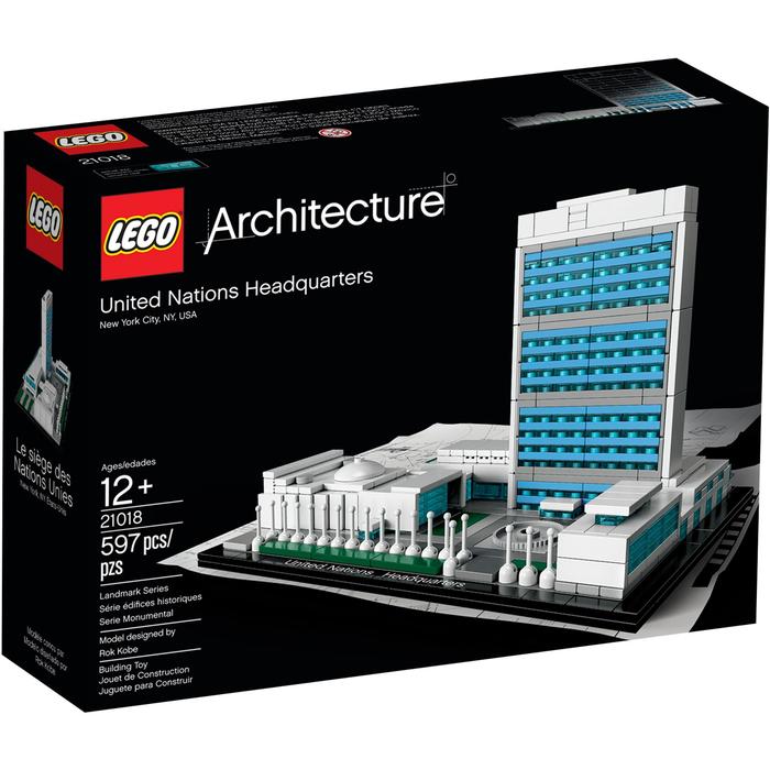 Gambar LEGO ARCHITECTURE 21018 United Nations Headquarters dari INFINITY BRICKS undefined Tokopedia