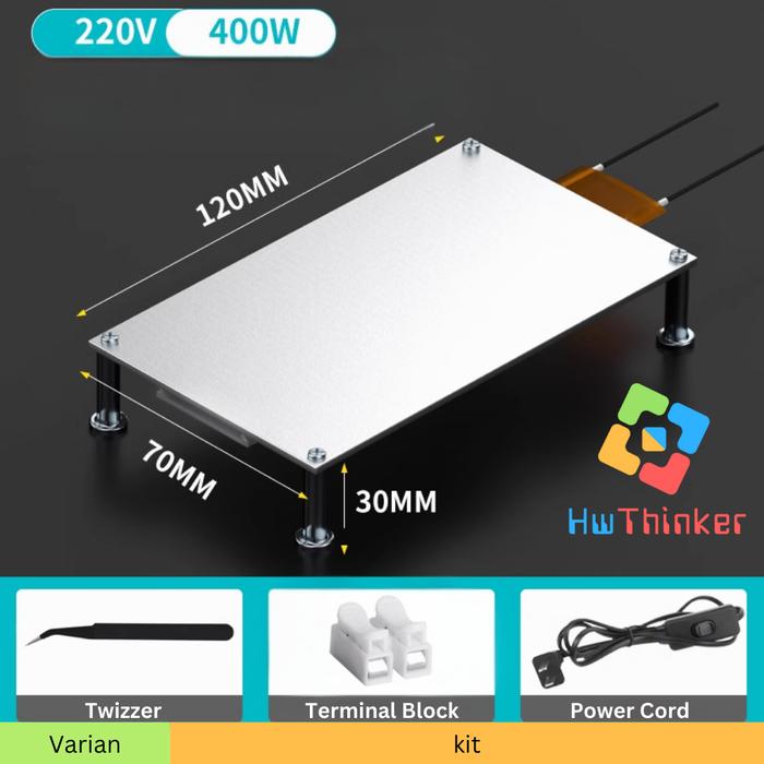 Jual PTC Thermostat Heating Hot Plate Soldering Remover Heater AC 220 ...