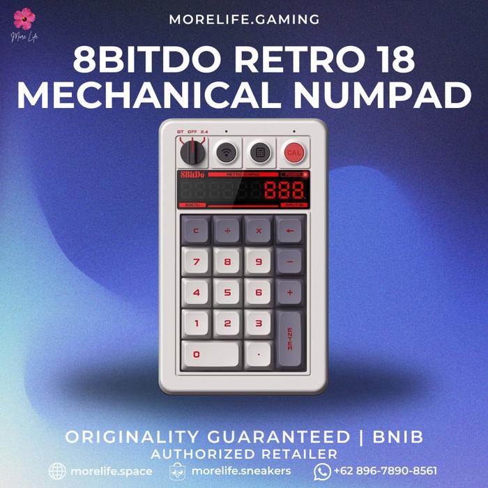 Gambar 8BitDo Retro 18 Mechanical Numpad / Calculator / Kalkulator - N Edition dari MoreLife.Gaming Kota Administrasi Jakarta Utara Tokopedia