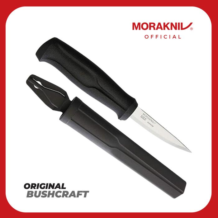 Gambar Pisau Morakniv Woodcarving Basic - Stainless Steel dari Technical Outdoor Indonesia - Sentul Store undefined Tokopedia