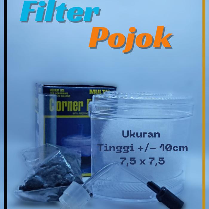 Gambar filter ikan guppy model pojok dari AquaFish_store undefined Tokopedia