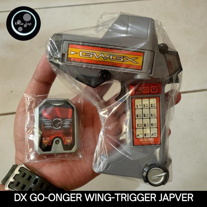 Gambar DX GO-ONGER GO PHONE SHIFT CHANGER WING TRIGGER SET GOONGER CHANGER /ALAT BERUBAH POWER RANGER RPM ORIGINAL BANDAI JAPAN VERSION - DX WING TRIGGER dari RAdrToys undefined Tokopedia