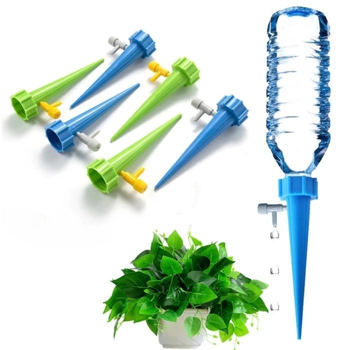 Gambar alat siram otomatis penyiram tanaman sistem botol minum bekas dari CRYSTALLPOT undefined Tokopedia