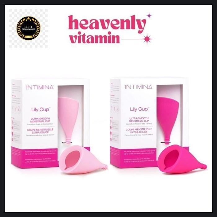 Gambar new intimina lily cup ultra - smooth menstrual cup reusable period protect high quality - Cup A-Pink Muda dari RamadaniOFFICIAL undefined Tokopedia