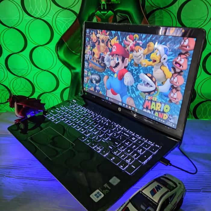 Laptop Render Hp Pavilion Gaming 15 Core I7 Ram 20256gb Ssd Windows 11 Dual  Vga Nvidia Siap Pakai Fitur Lengkap Cod