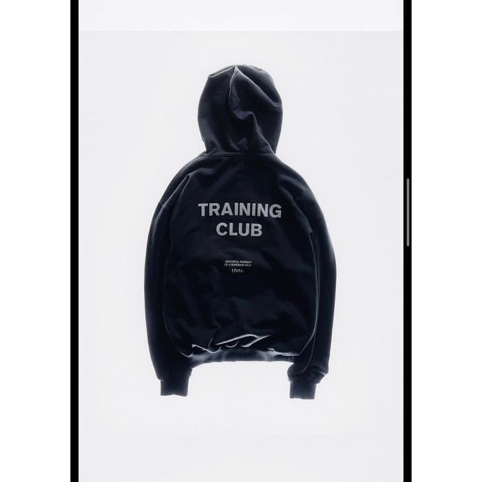 Jual UVU Running Club - Training Club Hoodie - Black Pink, S