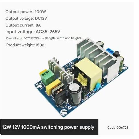 Gambar Switching Power Supply AC 85-265V to DC 12V (8586) - 12V 8A dari Yodatech undefined Tokopedia