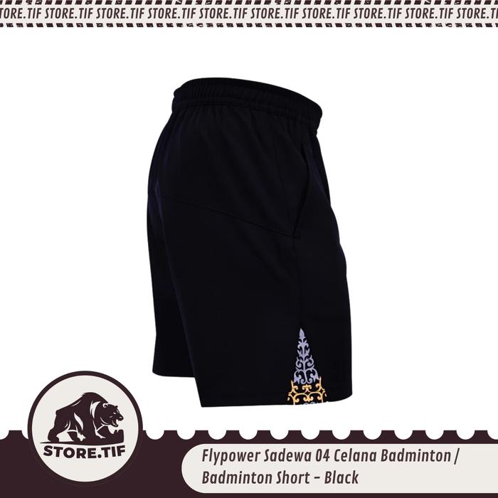Gambar Flypower Sadewa 04 Celana Badminton / Badminton Short - Black, Navy & White - Black, 120(KIds) dari Store Tif undefined 5 Tokopedia