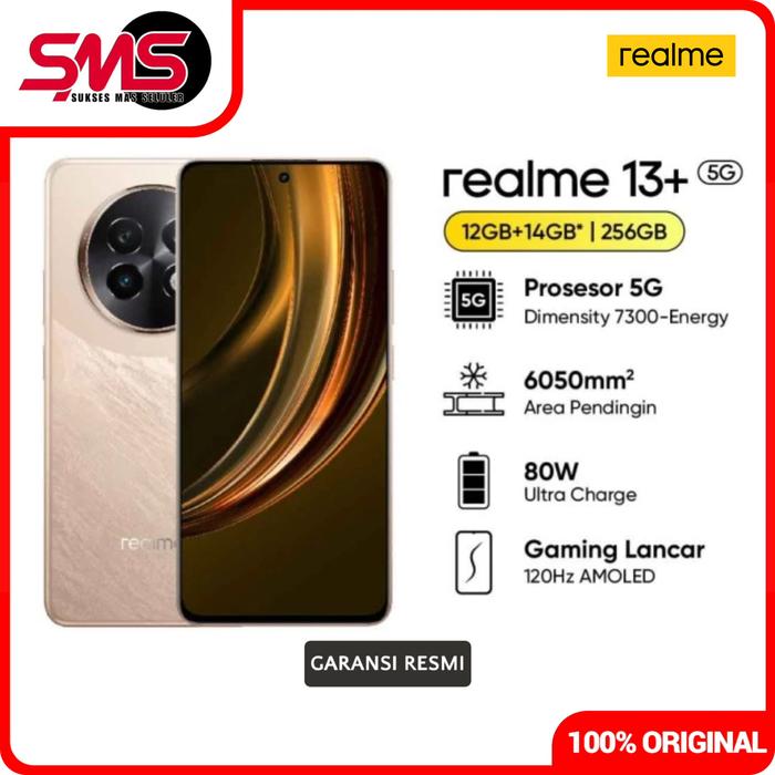 Gambar REALME 13 PLUS 5G 12/256 NFC - PURPLE dari SUKSES MAS SOLUSINDO undefined Tokopedia