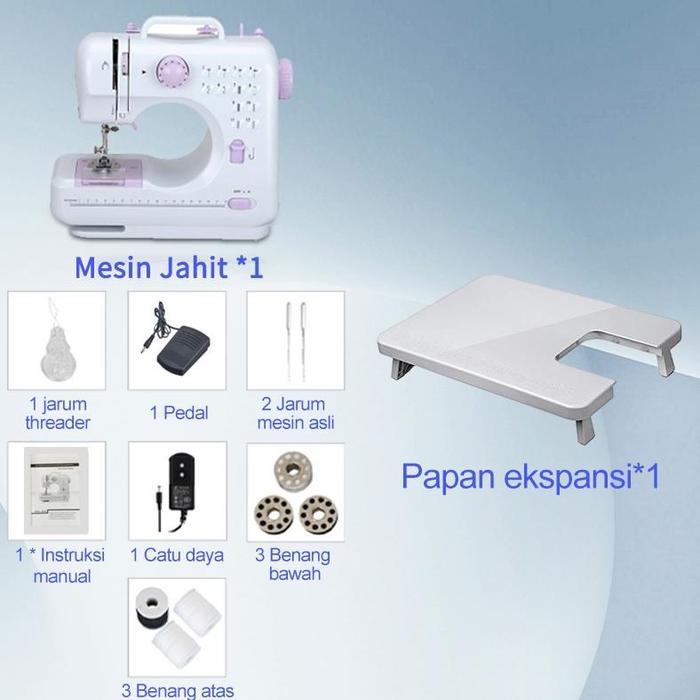 Gambar (READY STOCK) Upgrade baru & Spesial waktu terbatas Epic Finds Mesin Jahit Mini Portabel 705A 12 Stitch Pola 1 mesin Jahit Listrik Pakaian Jahit Tangan Mesin Jahit Portabel Mesin Jahit LED - Set A-Ungu, 505 A dari CV SEMI JAYA undefined Tokopedia