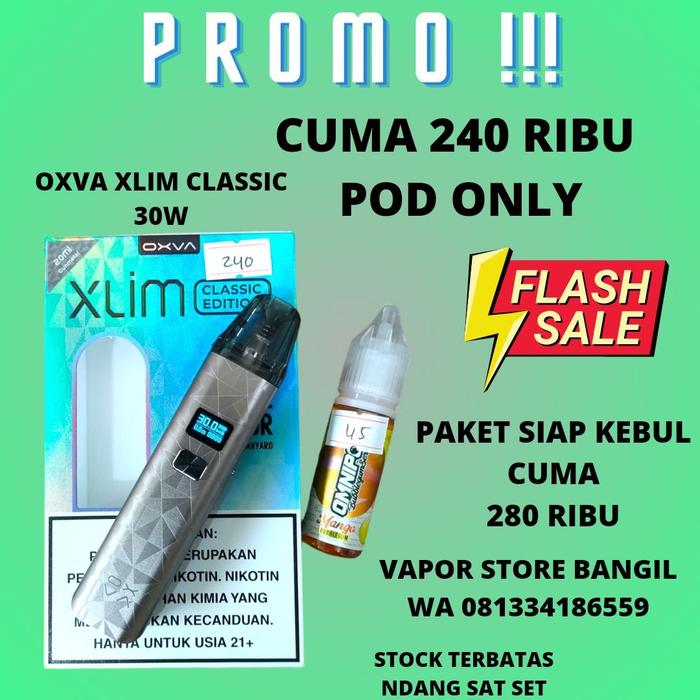 Gambar POD MOD VAPE BEST SELLER REKOMENDED - OXVA CLASSIC dari Vapor Store Bangil undefined Tokopedia