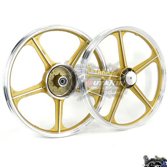 Gambar ENKEI velg racing pelek 588 velg pnp RX KING RXK RXS RXZ ring 18 - Emas dari KF Regsaf Store2 undefined Tokopedia