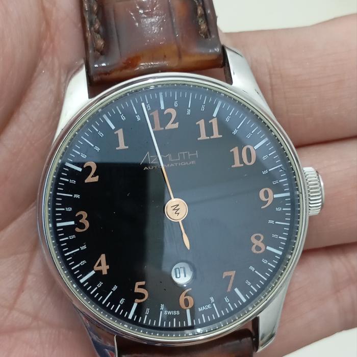 Gambar Azimuth Back in Time Vintage Swiss Watch dari Sindanglaya 45 undefined Tokopedia