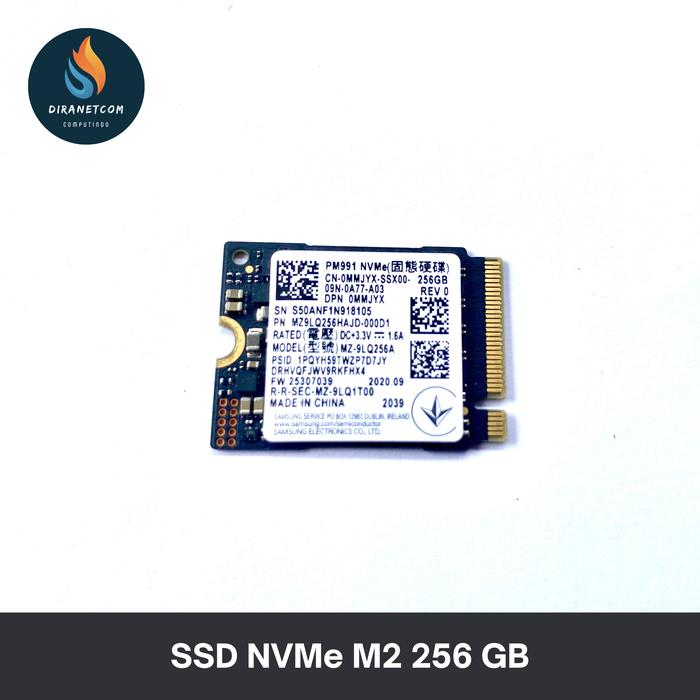 Mz Alq2560 Pm991 Nvme 256gb 256gb Pm 991 256GB Samsung PM991 NVMe
