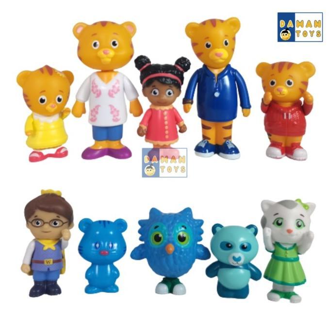 Gambar Daniel Tiger Neighborhood Faly niatur Figure Figur Mainan - 10 Tiger Neighd dari Bakullaku .id undefined Tokopedia