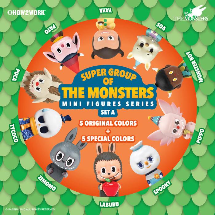Gambar SUPER GROUP OF THE MONSTERS BLIND BOX dari Speelgoed Toys undefined Tokopedia