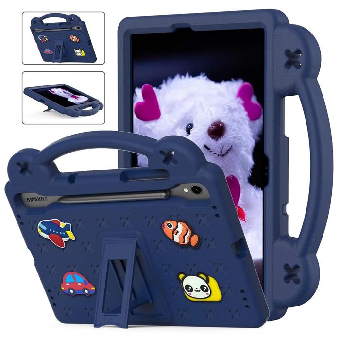 Gambar Samsung Galaxy Tab S10 Plus S10+ Wifi 5g 12.4 Inch Tablet 2024 SM X820 X826 Cute DIY Standing Softcase Soft Case Casing Cover Sarung Kesing Eva Silicone Silikon Anak Kid Kids Model Motif Warna Lucu Kuat Tahan Banting - NAVY, TAB S10 PLUS dari Maxxi Computer undefined Tokopedia