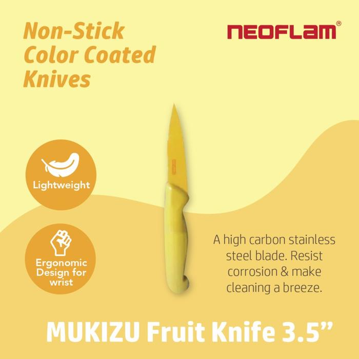 Gambar Neoflam Mukizu Knife / Pisau Buah / Pisau Dapur - Fruit Knife dari Homeland Store undefined Tokopedia