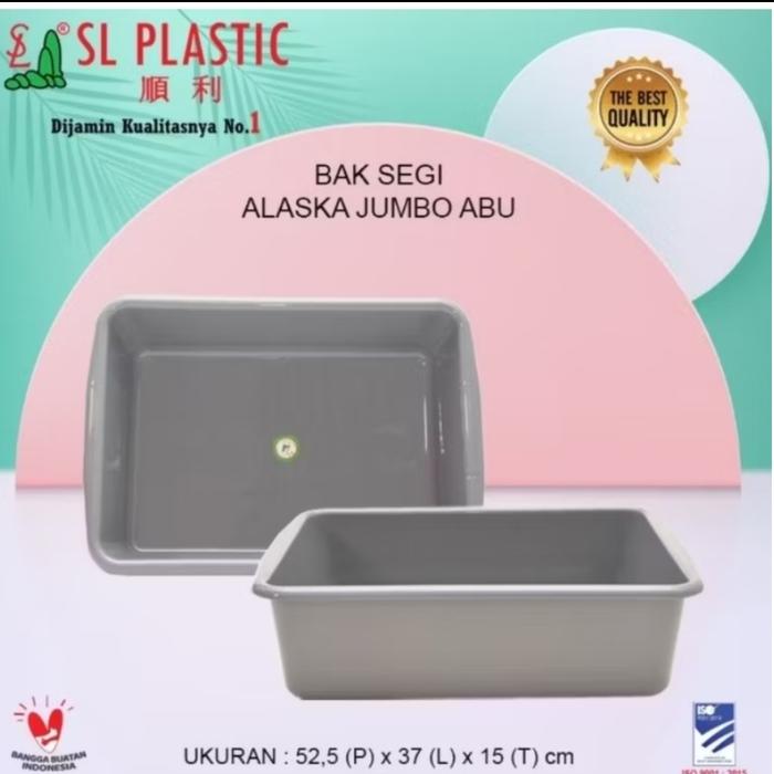 Gambar bak tahu abu hijau great persegi panjang kontener tebal serbaguna Plastik - XXL SL SILVER, BAK TAHU KOTAK dari accmekar88 undefined Tokopedia