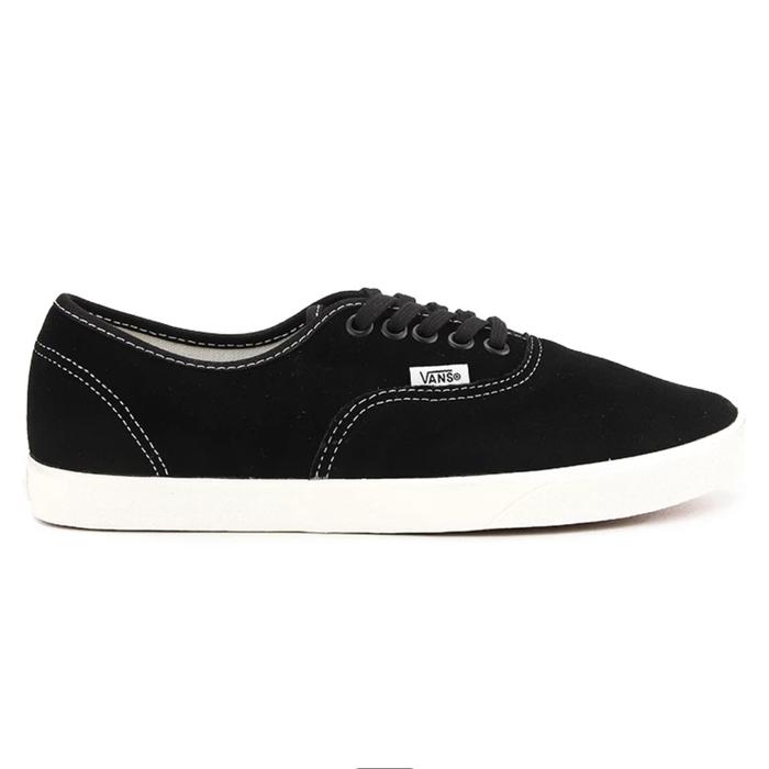 casual shoe vans black authentic lo pro trainers Vans Authentic Low Pro Suede Black White 38 di Kuaci Sneakers Tokopedia