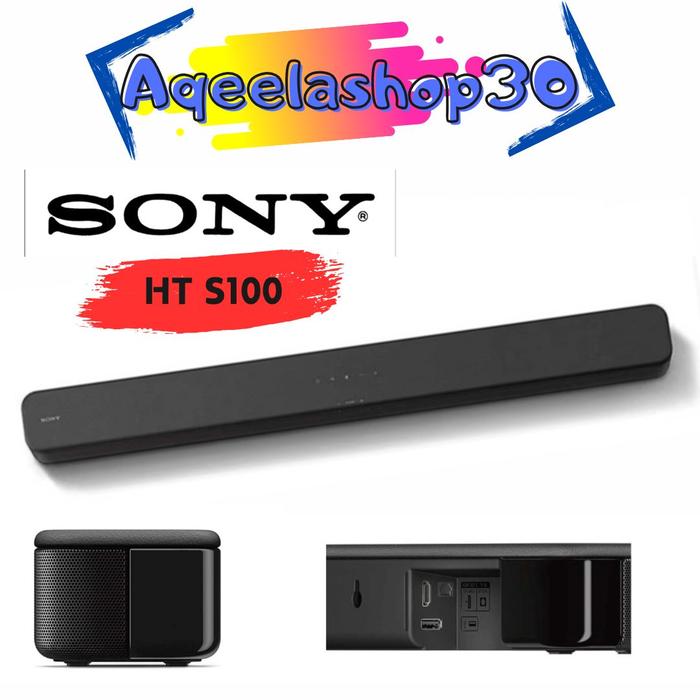 Bluetooth Soundbar Sony Channel 120w Sound Bar SONY HT-S100F (120W