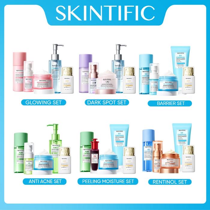 Gambar Skintific skincare paket lengkap dari ayyu_collectionstory undefined Tokopedia