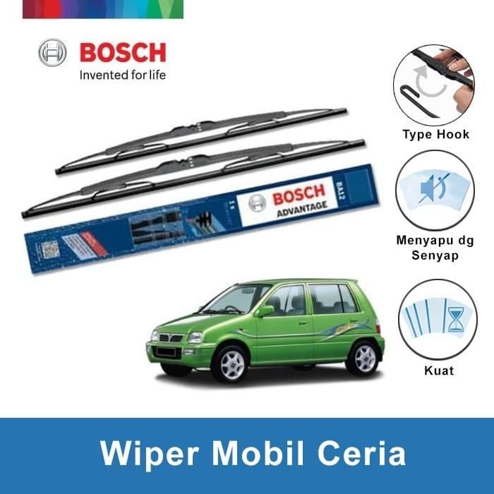 Gambar Bosch Sepasang Wiper Kaca Mobil Daihatsu Ceria Advantage 18" & 16" dari HS VARIASI Car Accessories undefined Tokopedia