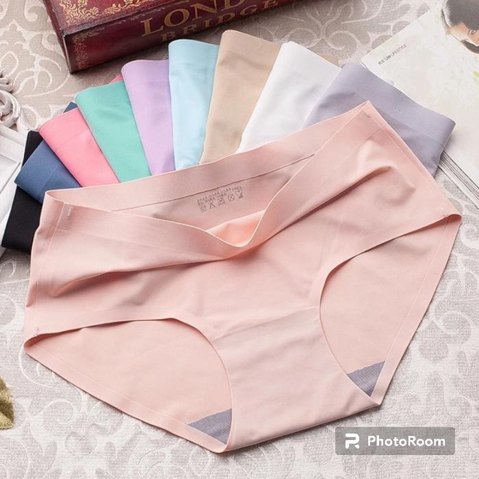 Gambar CD SEAMLESS Set 3 & 6 Pcs | Celana Dalam Wanita Tanpa Jahitan | CD Cewek Seamless | CD Wanita Premium | Pakaian Dalam Wanita | GUDANG Daleman Nyaman Lembut Waist Dewasa - 6 Pcs RANDOM, M dari GUDANG DALEMAN 899 undefined Tokopedia
