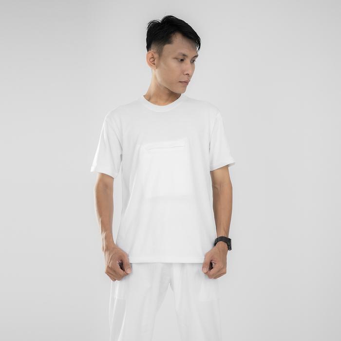 Gambar baju kaos oblong haji dan umrah kantong doraemon - Putih, M dari Basmala Store Kota Tangerang Selatan Tokopedia