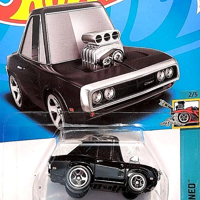 Gambar HOTWHEELS TOONED 70 DODGE CHARGER R/T 2023 HITAM FAST & FURIOUS - 2023 Hitam FE dari SouLMerchant undefined Tokopedia