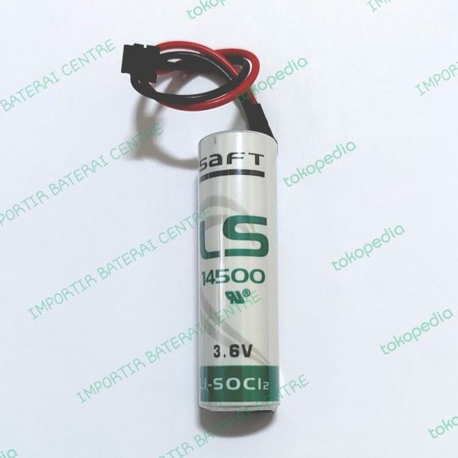 Gambar Baterai Battery Plc Lithium Saft Ls14500 Aa 3,6V Ps17 Er14505M Plug - per10 dari MichaelWatson online undefined Tokopedia