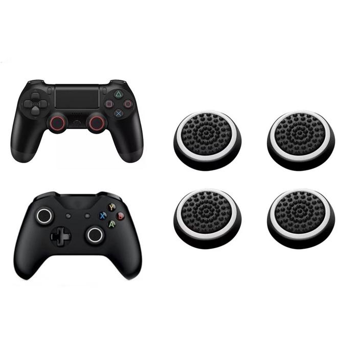 Gambar Silikon Analog Grip PS5 PS4 PS3 Xbox | Karet Silikon Controller Thumb Grip Dualshock DS PS4 Dualsense DS PS5 X Box Controller - Putih dari alexanic undefined Tokopedia