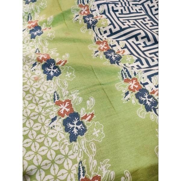 Gambar Kain Batik Potongan Motif Pagi Sore Kawung / Banji - Hijau dari Batik Amanda Raisa undefined Tokopedia