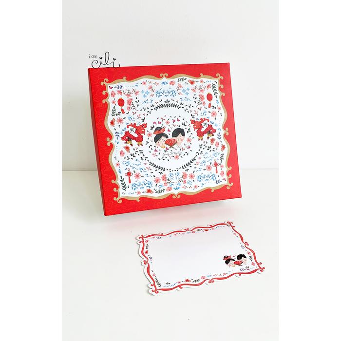 Gambar (BOX 24X24X7 cm IMLEK) DUS lapis legit bolu double wall kue kering - YUEYIN dari i am CiLi undefined Tokopedia