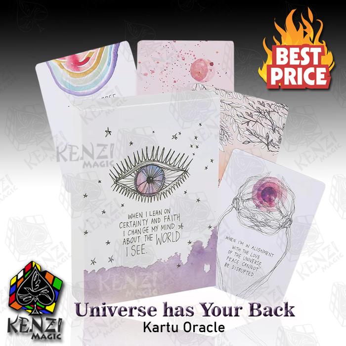 Gambar Kartu Oracle Universe has Your Back Oracle dari TOKO SULAP KENZI undefined Tokopedia