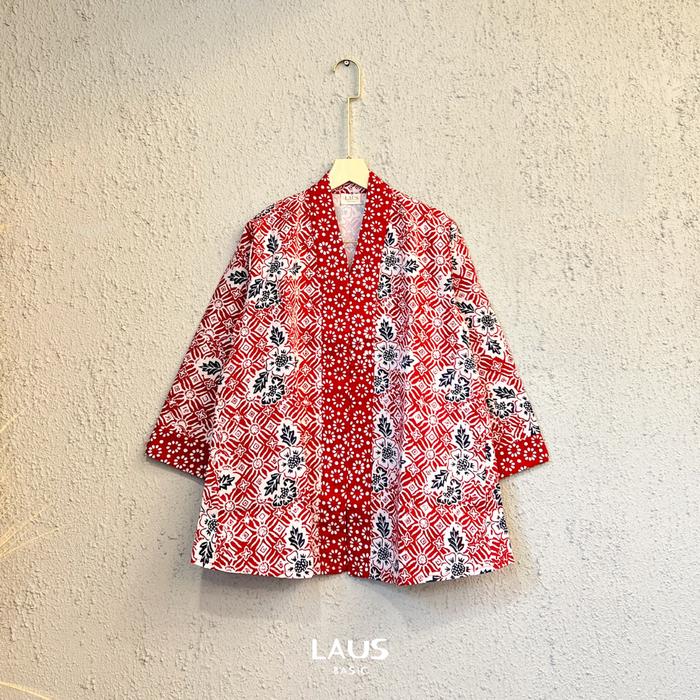Gambar Lausboutique-Kebaya Findry-Lengan Panjang-Seri Encim - Encim merah, M dari LAUSBOUTIQUE undefined Tokopedia