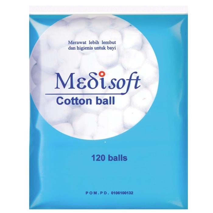 Gambar Selection Kapas | Selection Facial Cotton Special | Medisoft Cotton Balls | Kapas Bulat Bayi Bentuk Bola 75gr & 120gr | Kapas Selection Facial Cotton Round Kapas Tipis Toner Pembersih Wajah - Medi biru 75gr dari IndahGlobal undefined Tokopedia