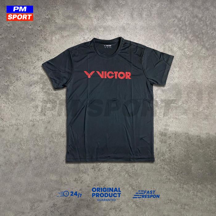 Gambar Jersey Badminton Kaos Baju Bulutangkis Victor T 39032 A T39032 Original - BLACK, S dari PM SPORT PAMULANG undefined Tokopedia
