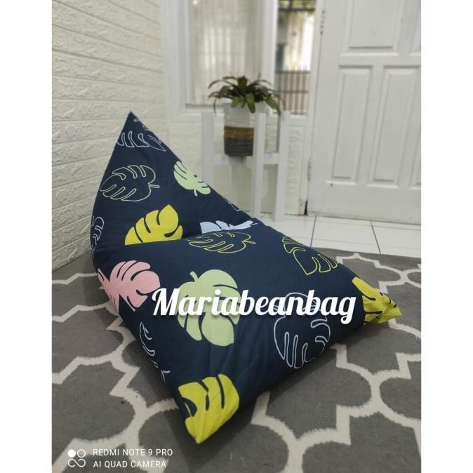 Gambar Bantal Cafe Bean Bag Jumbo Dewasa Segitiga Bantal Santai Bean Bag - 001 dari homedecor Official undefined Tokopedia