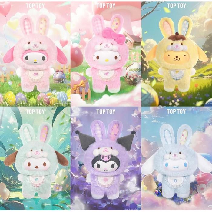 Gambar Toptoy Sanrio Characters Elf Bunny Baby Vinyl Plush Blind Box Gantungan Kunci Bagcharm - BlindBox dari Rove Toys undefined Tokopedia