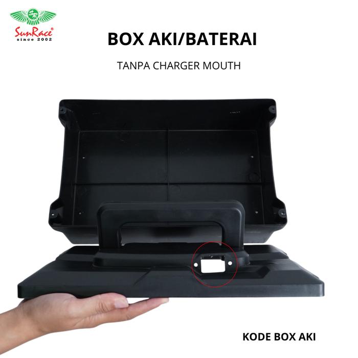 Gambar BOX AKI/BATERAI TEMPAT PENYIMPANAN AKI/BATERAI SEPEDA LISTRIK 48V 12AH UNIVERSAL - BOX AKI/BATERAI dari SunRace Indonesia_NEW undefined Tokopedia